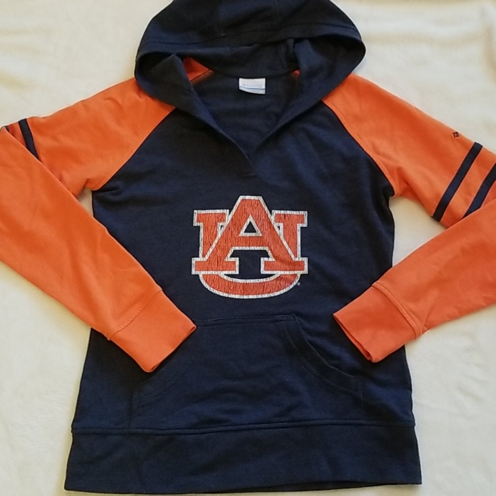 Auburn 🏈 Columbia Women's Hoodie Shirt Medium